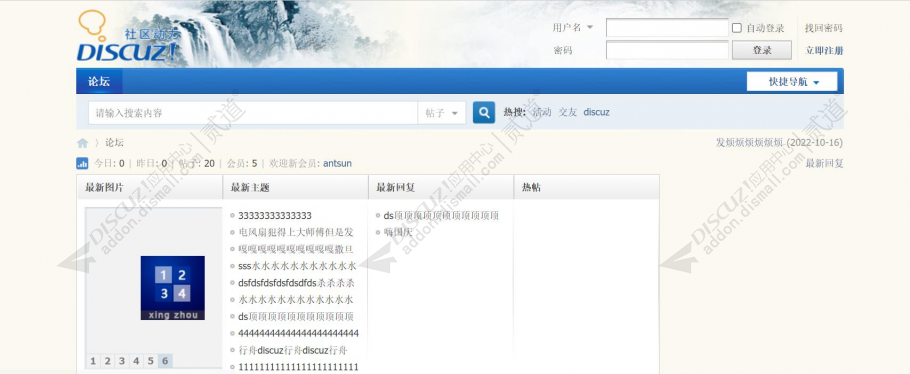 discuz论坛帽子截图5