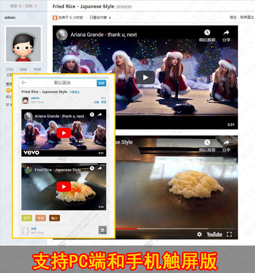 discuzYouTube视频解析截图1
