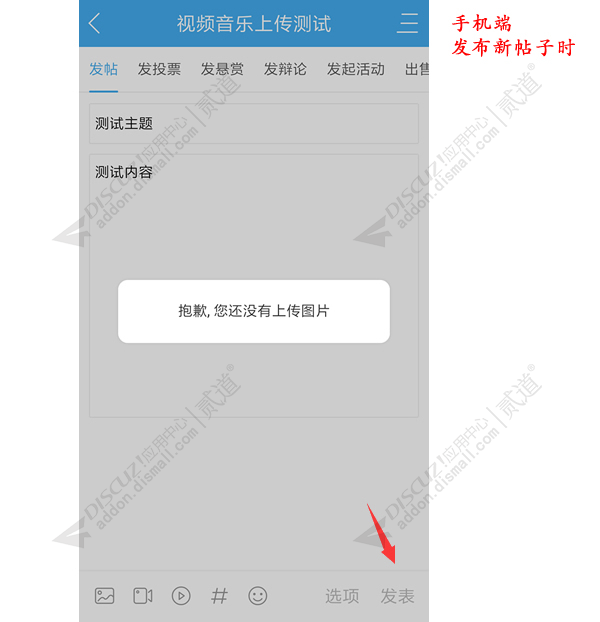 discuz强制上传附件图片P+截图3