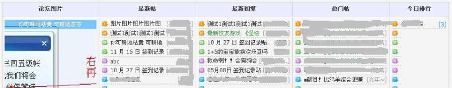 discuzii23首页N格截图4