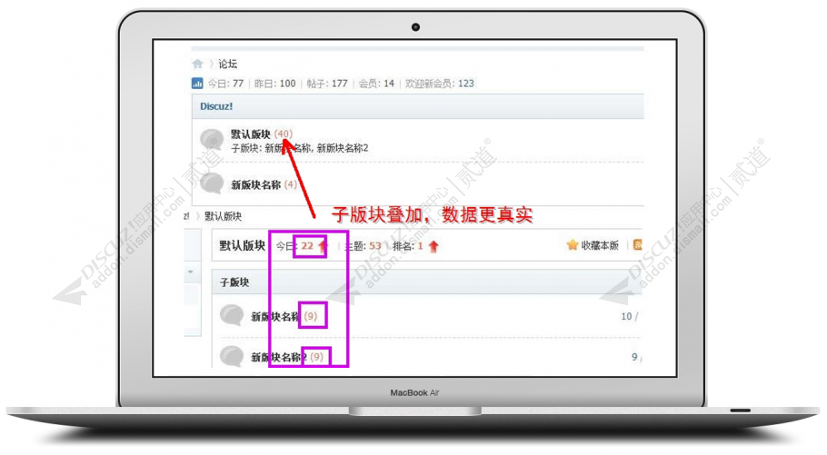 discuz智能虚拟发帖数截图1