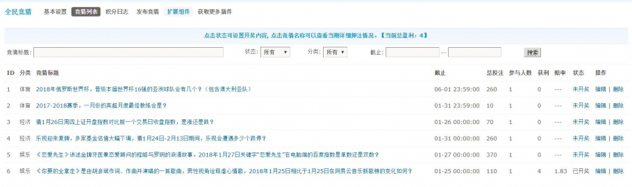 discuz全民竞猜截图4