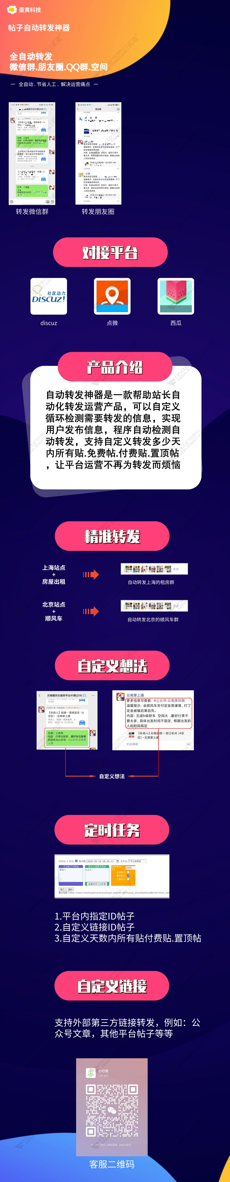 discuz帖子自动转发神器截图1