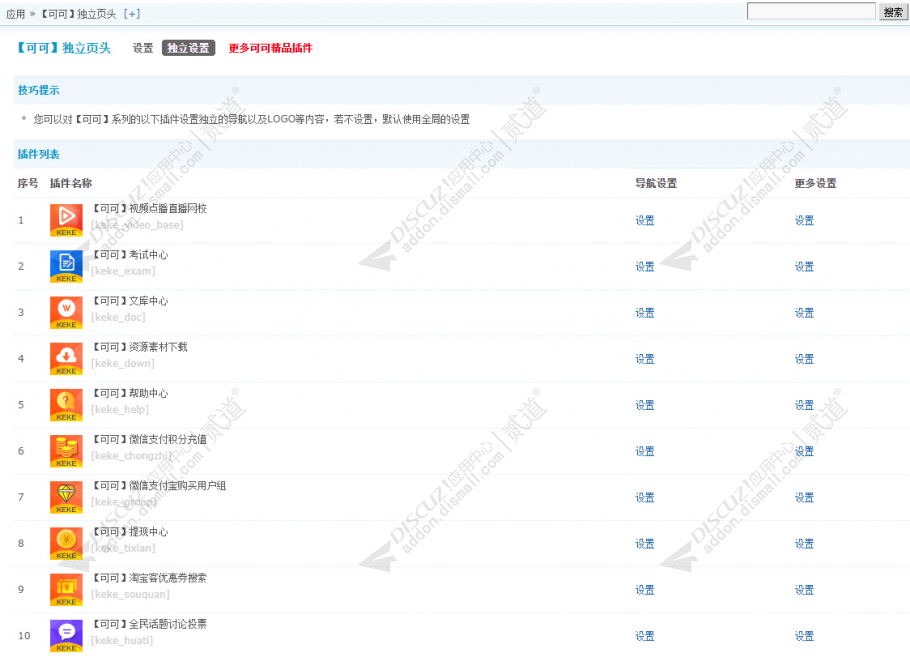 discuz可可独立页头截图2