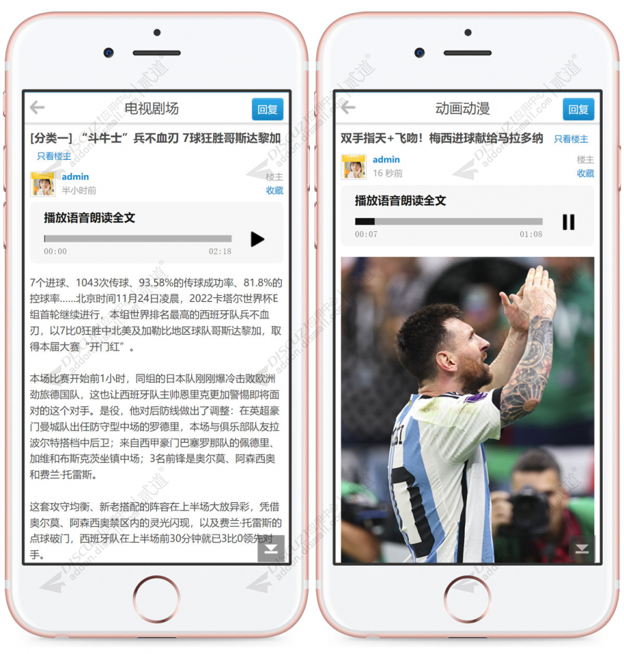 discuz语音朗读论坛帖子截图2