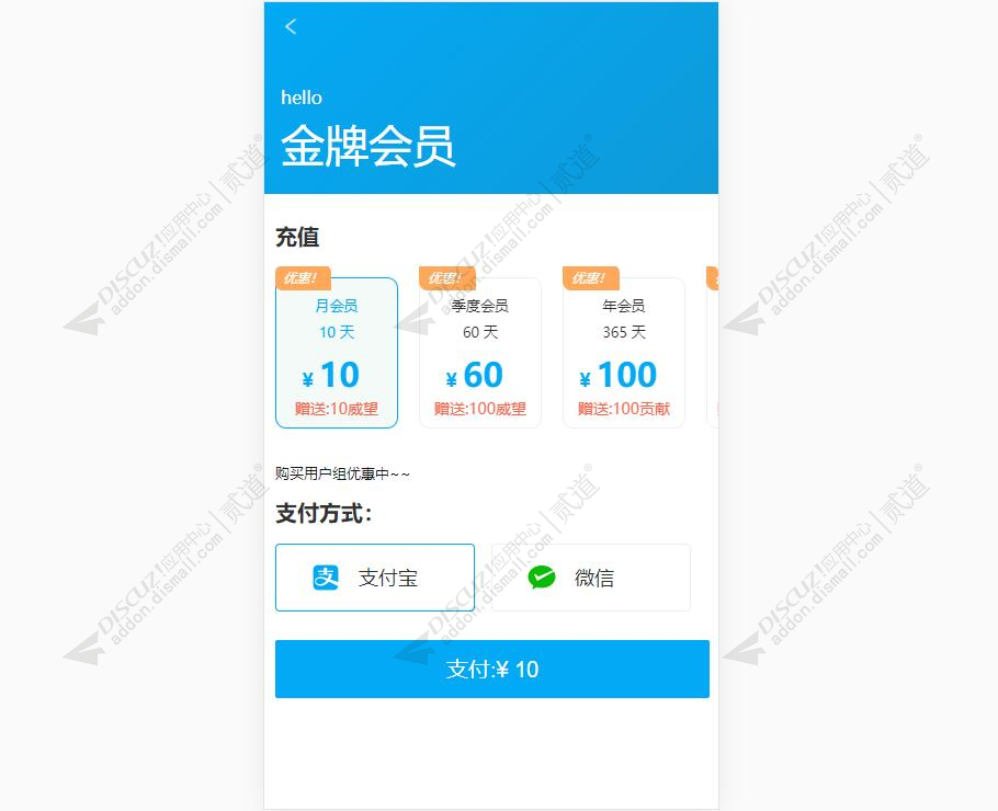 discuz8133购买用户组截图1