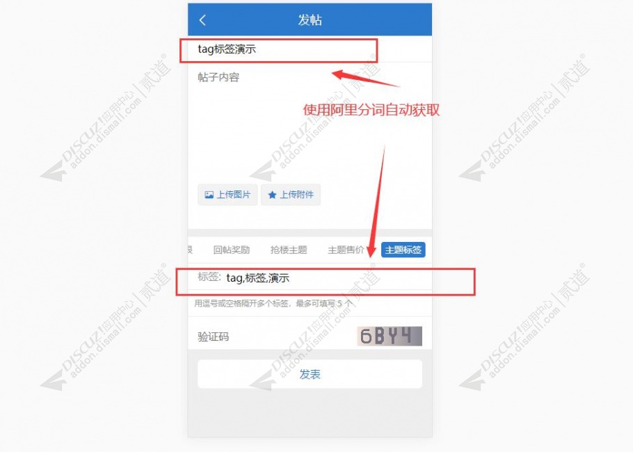 discuz主题标签TAG优化SEO截图2
