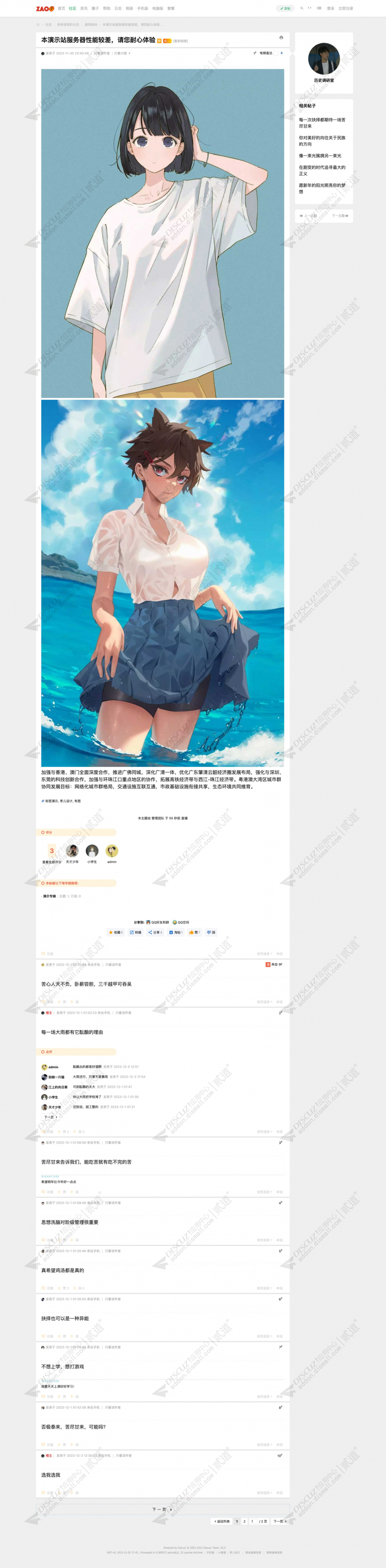 discuz美图通用电脑截图3