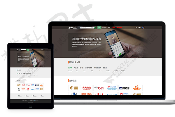 discuz职业招聘网站截图1