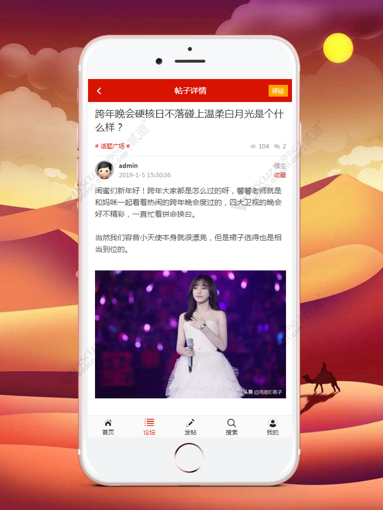 discuz艺迪轻触屏版截图4