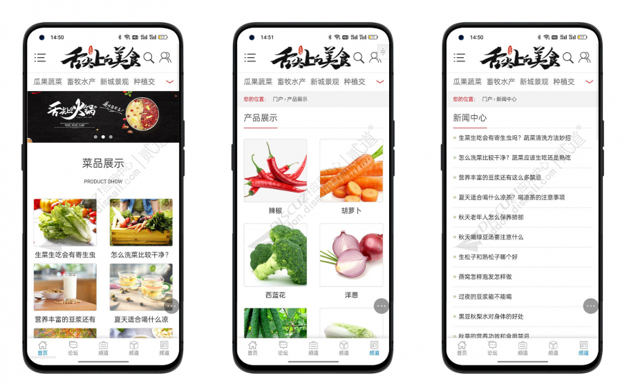 discuz企业自适应响应式02截图5